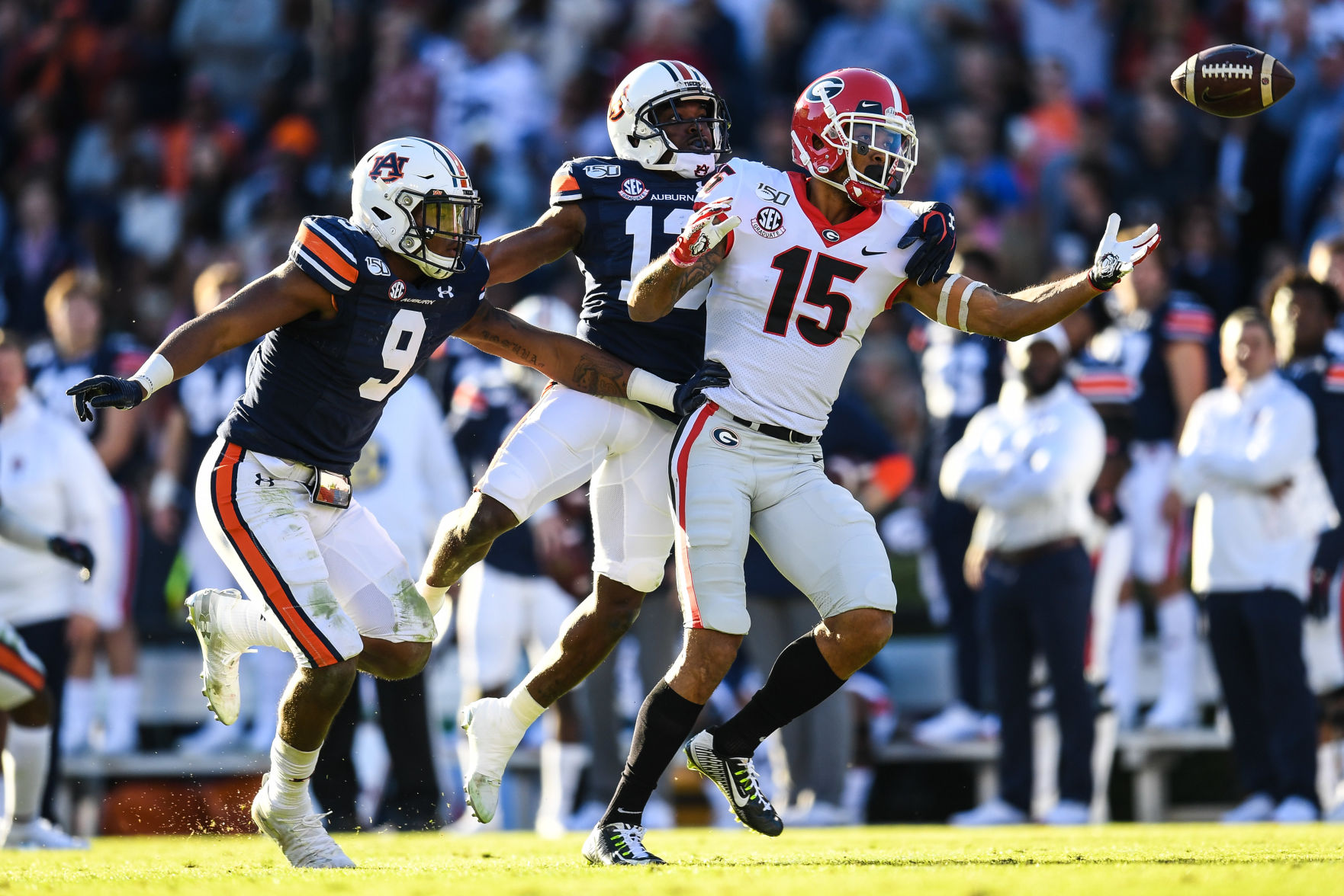 Georgia vs Auburn Football